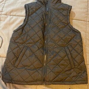 Fleece lined Black vest L